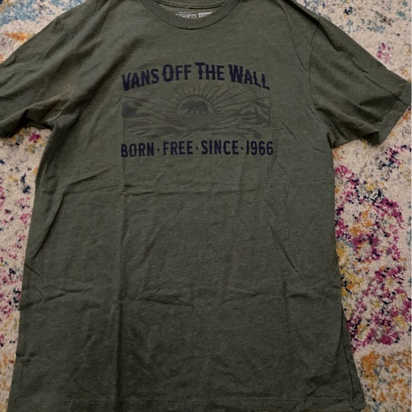 Vans Other - Olive Green Vans T Shirt L
